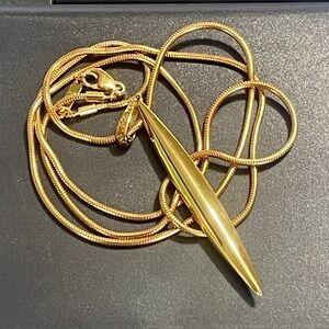 Tiffany & Co. Gold Pendant Necklace